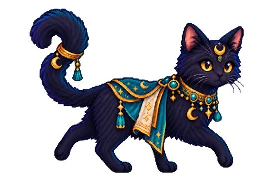 Спутник-кот MOKSHA идёт рядом